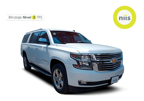 Imagen 1 de 15 de Chevrolet Suburban 2016 5.3 Lt Piel Banca Mt Blindado Niii