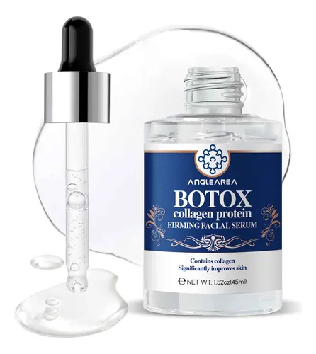 Rostro Con Toxina Botulínica Con Un Rostro Antienvejecimient