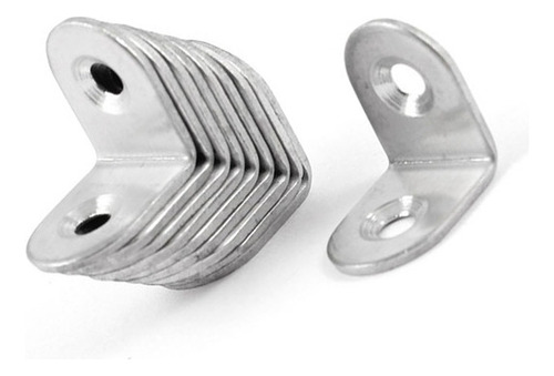Suporte Angular De 90 Graus, Canto De Metal, 20 Unidades
