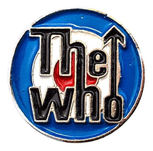 Pin The Who  Prendedor Metalico Rock Activity 