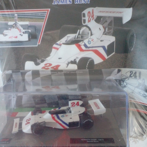 Colección Auto Formula 1 N°42 Hesketh 3088 - 1975 James     