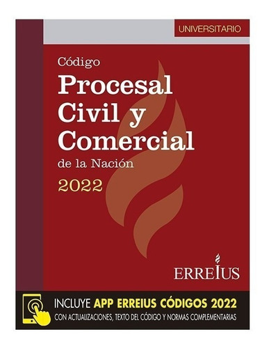 Código Procesal Civil Y Comercial De La Nación Universitario