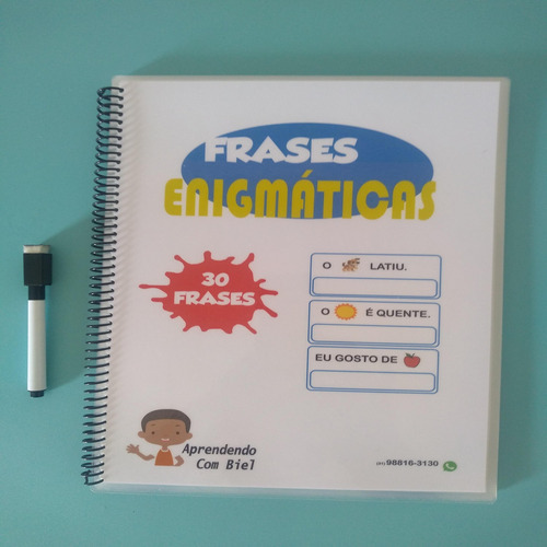 Cuaderno Frases Enigmáticas 30 Frases