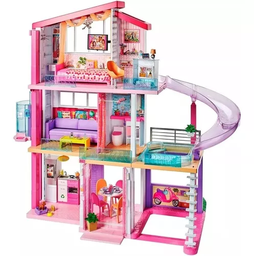 Exclusivo: Playset Barbie - 125 Cm - Casa dos Sonhos com Elevador