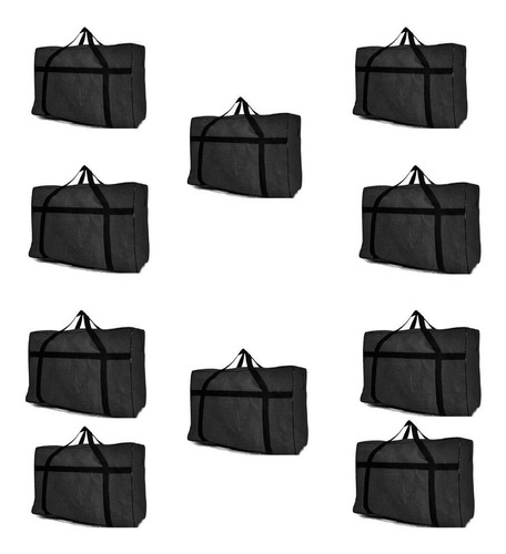 10 Bolsas Viagem Extra Grande Sacolão 85x55x25-preço Atacado