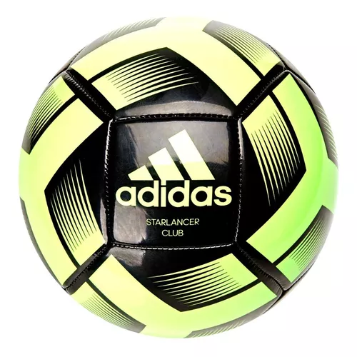 Bola de Futebol de Campo Adidas Tiro Club Treino Amarela e Preta