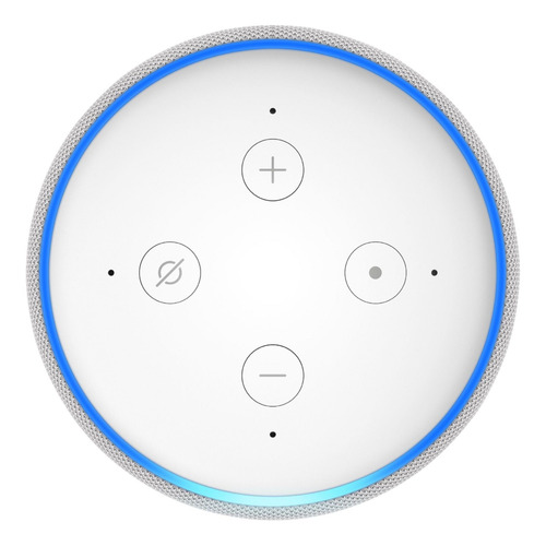 Imagen 4 de 4 de Amazon Echo Dot 3rd Gen with clock con asistente virtual Alexa, pantalla integrada sandstone 110V/240V
