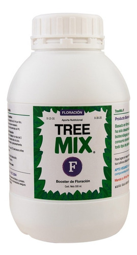 Fertilizante Floración Treemix F  500ml 0800 Grow