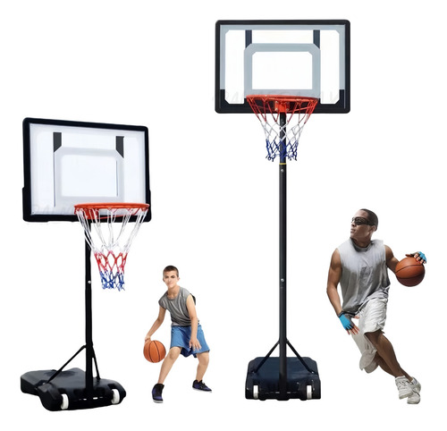 Canasta De Baloncesto Regulable En Altura Para Niños/adultos