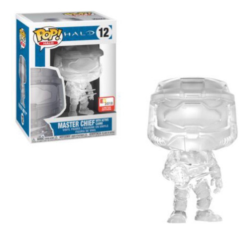 Funko Pop! #12 Master Chief With Active Camp E3 2018