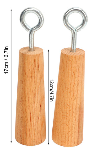 Parte Superior De Madera Con Empuñaduras Para Entrenamiento