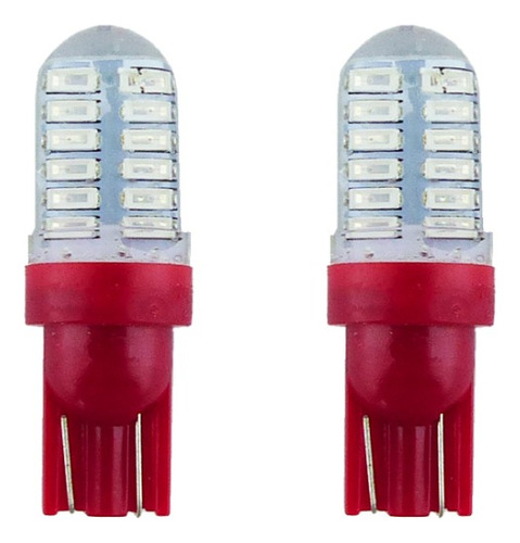 Ampolleta Led T10 Cola Pez 12v Engomada 24leds 