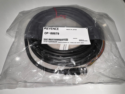 Op-88679 Keyence Cable De Control 5 Mts Para Lectores Nuevo