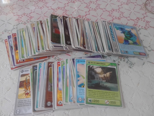 Cartas Invizimals Desafios Ocultos Original Lote X 10 Dif,