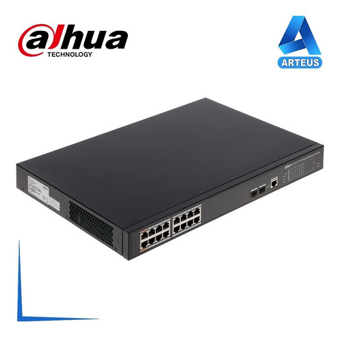 Dahua Pfs4218-16gt-190 Switch Poe 16 Puertos Gigabit 190w