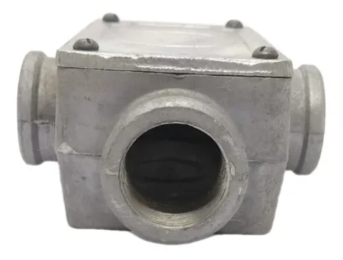 Caja De Pase Metalica Estanca Anti Explosiva Delga 7/8