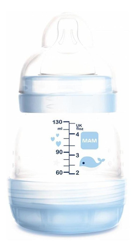 Mamadeira Easy Start 130 Ml Azul - Mam Baby