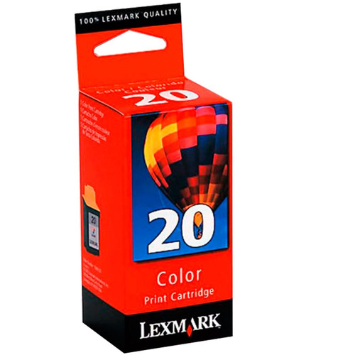 Cartucho Tinta Lexmark 20 Color 15m0120 Original P122 P700