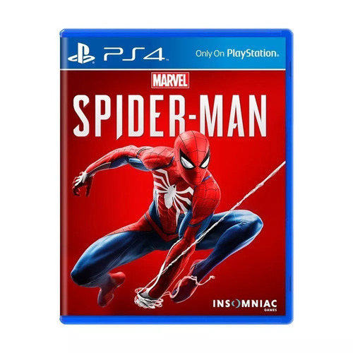 Marvel's Spider-man Homem Aranha - Ps4 Midia Fisica Lacrado