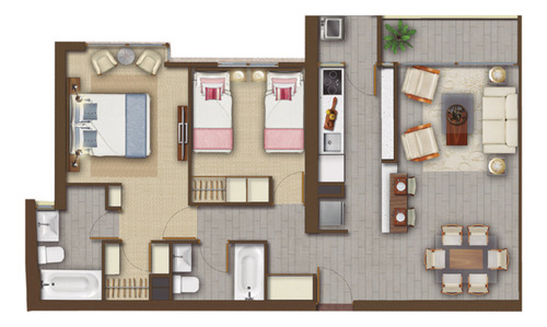 Venta Depto. 2d/2b + 2e Y Bod - Macul