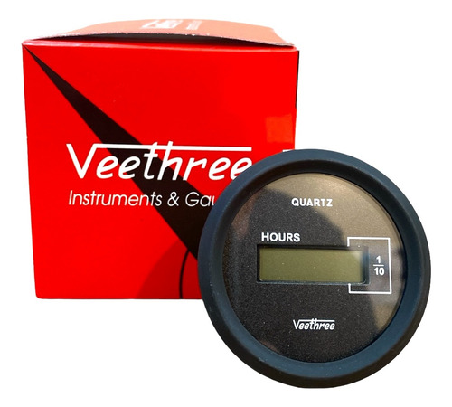 Horometro Digital Universal Automotriz Veethree 52mm 12-24v