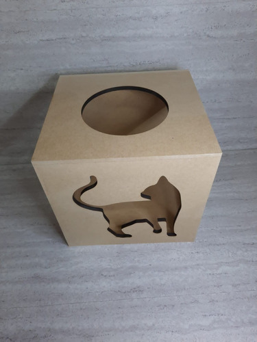 Cubo Para Gatos  Cod. 9008