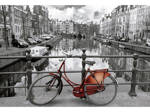 Imagen 3 de 7 de Puzzle Educa Rompecabeza Paisaje Amsterdam 3000 Piezas Atrix