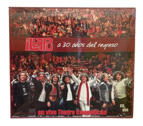 Illapu A 30 Años Del Regreso Cd + Dvd Chile Nuevo