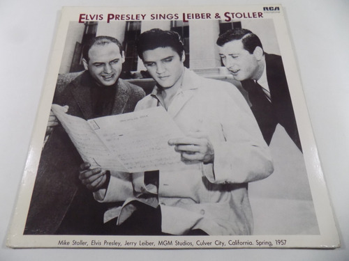 Elvis Presley Sings Leiber & Stoller Vinilo Lp Europa 1984