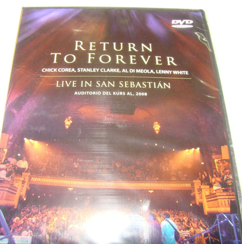Return To Forever Chick Corea Stanley Clark San Se Dvd Kktus