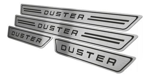 Cubre Zocalos Inoxidable P/ Renault Duster Accesorio