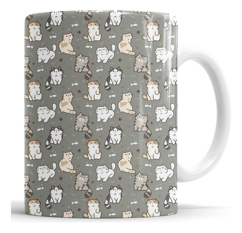 Taza Gatitos - Cerámica Importada