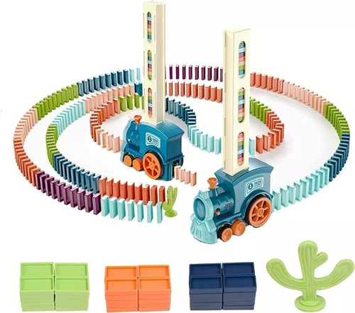 Set De Vehículos De Juguete Train Dominoes Usher Para Niños