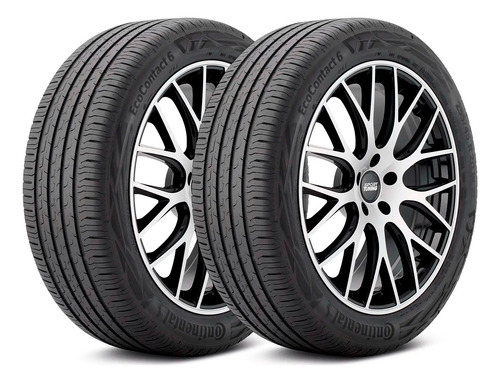Kit 2 Pneus 205/65r16 Continental Ecocontact 6 95h Aro 16