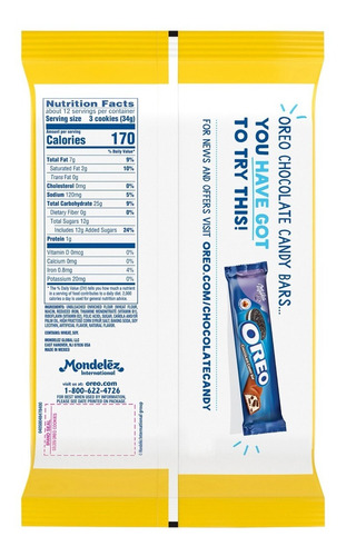 Imagen 3 de 4 de Galletas Oreo Golden 405g Oreo Dorada Importado