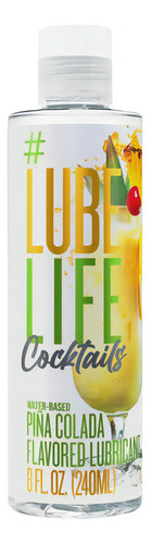 Lubricante #lube Life Coktails Piña Colada 240 Ml