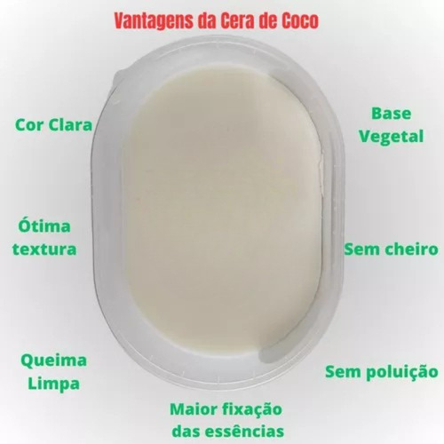 Balde 15kg Cera De Coco Solven Original P/ Vela 100% Natural