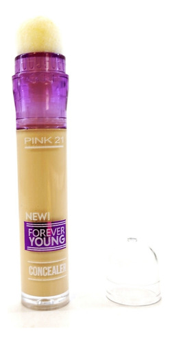 Corrector Liquido Esponja Concealer Forever Young Pink 21