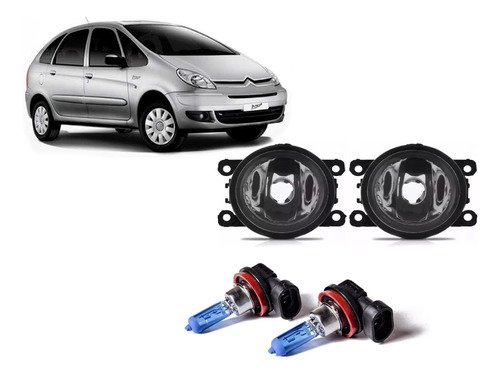 Kit Faros + Lamparas Blue Vision Xsara Picasso 2011 2012