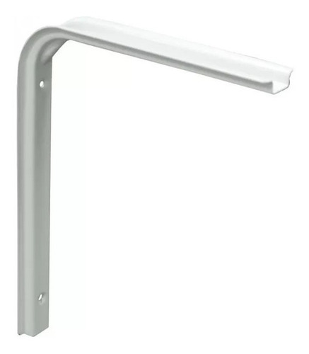 Mensula Soporte Bracket 250x300mm Blanco/negro X 2 Unidades