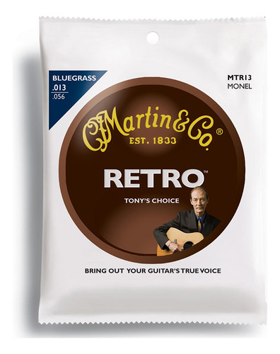 Encordado Guitarra Acústica Martin &co Mtr13 Tony Rice Sgnt 