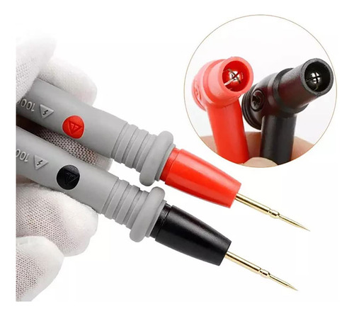 Kit De Cables De Prueba De Multímetro Con Pinzas De Cocodril