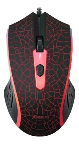 Mouse Gamer Xtrike Me Gm-206 Retroiluminado Usb 1200 Dpi