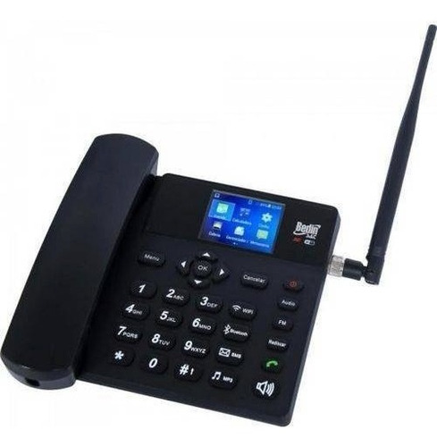 Celular De Mesa Bedin Sat 5 Bandas 3g Wi-fi Roteador Bdf 12