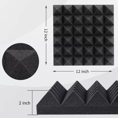 Insonorización Esponja Panel Adhesivo Pirámide tachonada 50x100 Mejor