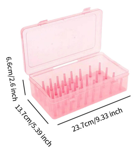 Caja De Almacenamiento De Hilo De, 42 Carretes Diy, Bandeja