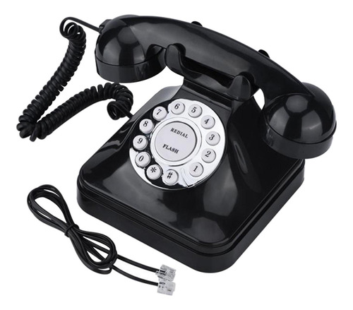 Teléfono De Marcación Giratoria, Decoración Especial Para
