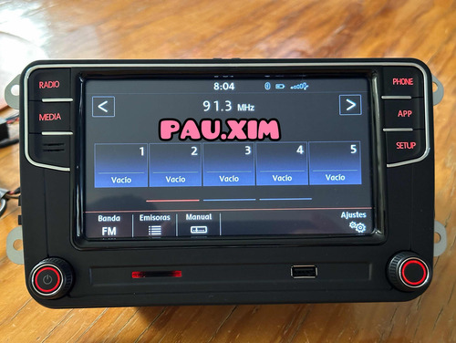 Rcd780 Pro Para Vw Seat Con Apple Carplay Android Auto Usb (Usado)