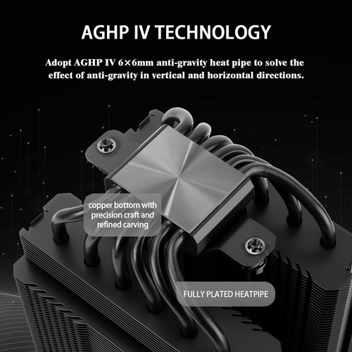 Enfriador De Cpu Thermalright Peerless Assassin 120 Se Negro