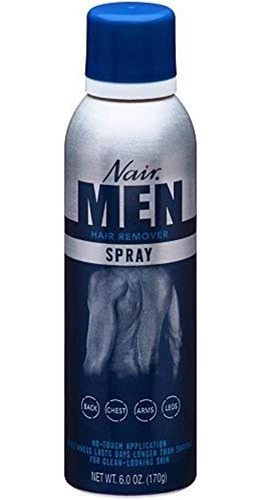 Nair, Removedor De Cabello Para Hombre, En Spray, 6 Onzas (1